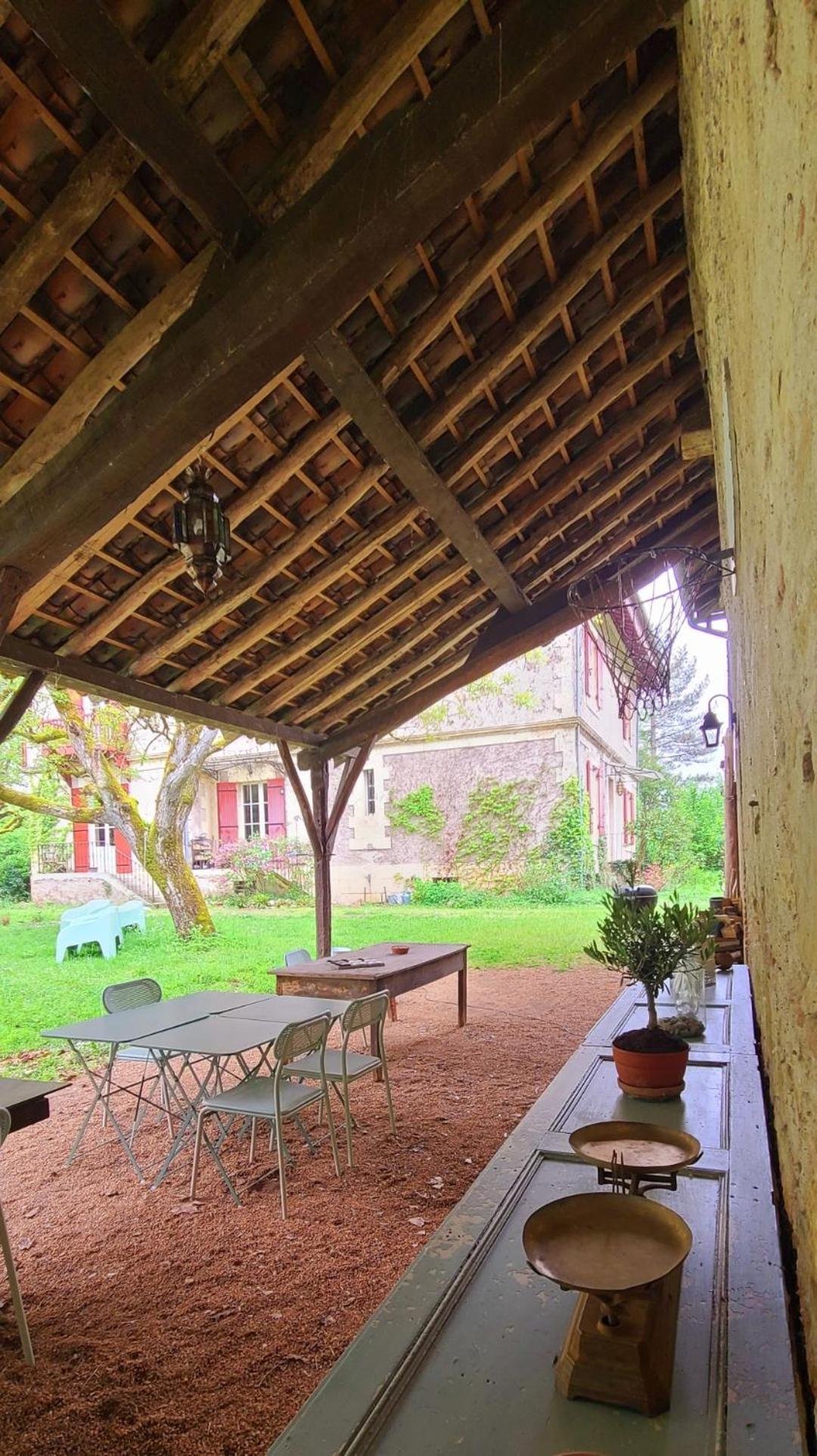 ヴィルヌーヴ・シュル・ロット Le Manoir Du Moulin De Madame Bed & Breakfast エクステリア 写真
